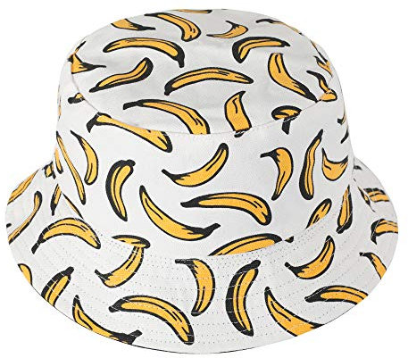 ZLYC Unisex Sommermütze mit süßem Print, M, Banana