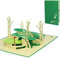 LINPOPUP®, LIN17596, Pop Up Geburtstagskarte, POP UP 3D Karte Golf, Grußkarten Golf, Golfkarten, Geburtstagskarten Gutschein Golftour Einladungskarten Jubiläumsfeier, Golf, N350
