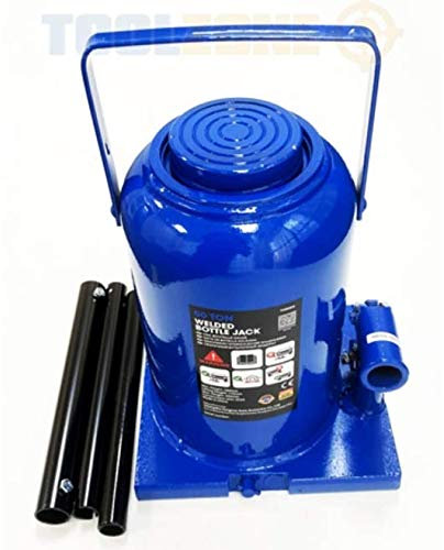 Hydraulic Bottle Jack Welded 50 Tonne Lifting Automotive Garage Workshop