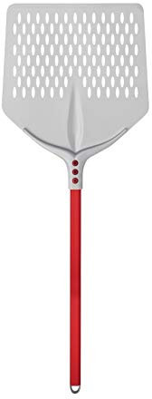 Cerutti Inox Srl 752F36D Pelle à Pizza Carrée Ligne Tulipe 36x36 cm avec Manche 60 cm Aluminium Anodisé