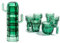 Stacktus Stapelbare Gläser, Stacktus Geschenke, Set mit 170 ml – 284 ml Kaktus-Form Gläser mit Griffen, grüne Glasfiguren, 8.9 cm H 12.7 cm B – Copyright Design, zum Patent angemeldet