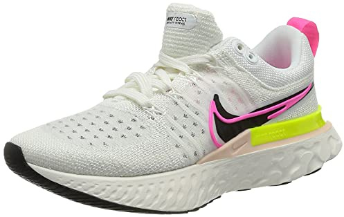 Nike React Infinity Run FK 2 T Sneaker White/Black-Sail-Pink Blast 36