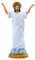 MACLARONX Statue Jesus Christus, 22,9 cm, inspirierende Figur für Ostern und Fastenzeit, religiöse Skulptur, christliches Wohnen, Heimdekoration, Alleluia