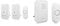 Byron DBY-22317UK Wireless Portable Doorbell Set, 150m Range, 16 Melodies, White & DBY-22312UK Wireless Plug In Doorbell Set, 150 m Range, 16 Melodies, White