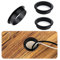 Kabeldurchführung Schreibtisch Kabeldurchlass, Kabeldose Bohr-Ø 60mm,Lüftungsring Cable Sleeve, Zierdeckel, Kabel Loch Schreibtisch Kabeldurchführung für Verwaltung Office Computer Desk Drähte,Metall