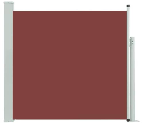 vidaXL Seitenmarkise Ausziehbar 170x300 cm Braun