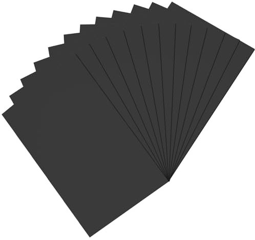 12 PCS Carton Pluma 5mm, Carton Pluma A3, Foam Board 29.7 x 42 cm, Tablero de Espuma de Poliestireno para Presentaciones de Bricolaje, Tiendas, Oficinas y Proyectos de Arte