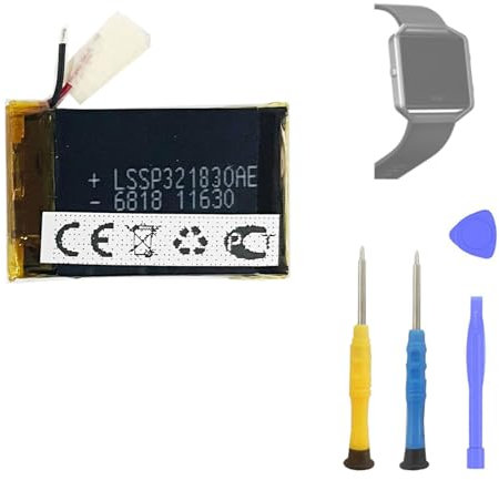 Aousavo LSSP321830 Replacement Battery Compatible with Fitbit Blaze (FB502) Smartwatch Watch Fitness Bracelet