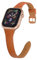 Anbeer Correas de cuero ultrafinas compatibles con correas de mujer Apple watch, correas de cuero de grano superior iWatch gama completa de correas de reloj ultrafinas