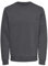Herren O&S Basic Sweatshirt Regular Fit Pullover Langarm Jumper Sweater Shirt ohne Kapuze ONSCERES, Farben:Grau-3, Größe:M