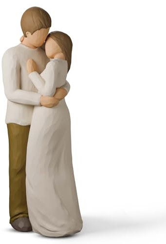 CUNTAUK Paar Figur, Liebesstatue Geschenk für Hochzeit, Romantische Paarfiguren Geschenke für Jahrestag, Valentinstag, Geburtstag