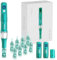 Microneedling, professioneller Dermapen A8S Dermaroller, kabelloser Dermaroller mit 8 16-poligen 36-poligen Ersatzpatronennadeln, 6 Geschwindigkeitsstufen, 0,25–2,5 mm, verstellbar