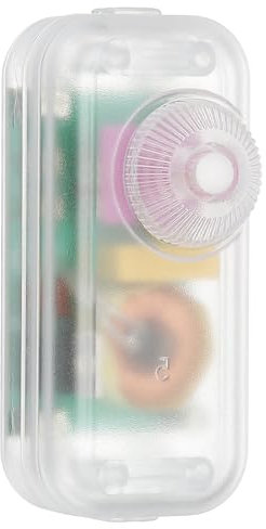 PATIKIL Inline Lamp Switch, Rotary Dimmer LED Light Controller Brightness Control Cord Switch Replacement for Table Floor Lamp Pendant Lighting, Clear