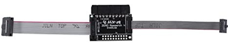 Hermosiey Adapterplatine für 20P 2,54 Mm JTAG auf 10P 2,0 Mm 1,27 Mm SWD-Schnittstellenkonverter J6PC