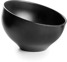 Lacor 63405 – Schwarze Melaminschale, 100% BPA-frei, stapelbar | Langlebiges Profi-Utensil; entwickelt für optimale Leistung und schnelle, unkomplizierte Reinigung in der Spülmaschine