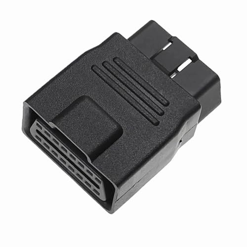 Bolwins H83CS OBD 2 Verlängerungskabel Adapter, 16 Pin OBD-II Diagnose Stecker auf Buchse, kompakt und kabellos, kompatibel mit Diagnose-Tools