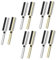 DECHOUS 5sets Rotating Cleaning Brush Mops Kettle Floor Wipes Tile Flash Speed Mop Refill Wipes Grout Drain Bathroom Kitchen Pipe Cleaners Sponge Plastic 2pcs*5
