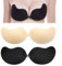 CATOR 2 Paia Reggiseno Invisibile, Reggiseno Senza Spalline, Reggiseno Adesivo, Push Up Copricapezzoli Reggiseno, Riutilizzabile Traspirante Pasta Traspirante - A