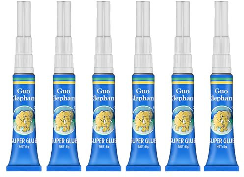 6 PCS Aquarium Glue, for Aquariums Silicone Adhesive Ideal for Securing Aquatic Plants and Decorations Perfect for Freshwater and Saltwater Aquarium Use Highly Durable