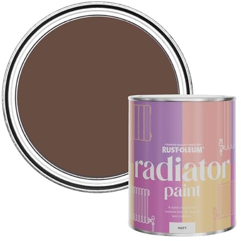 Rust-Oleum Heat-Resistant Radiator Paint in Matt Finish - Follingsby 750ml