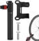 Tisujune Fahrrad Luftpumpe - Mountainbike CO2 Luftpumpe Trag,7,6 Hochdruck Kompressor Mit Rahmenhalterung Fahrradzubehör Für Motorrad Und Fahrrad