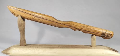 Tanto entrenamiento de Madera de roble Rojo, pieza única de artesanía - Taller HAMON - para la práctica de artes marciales Aikido, Ninjutsu, Jujutsu, Bujutsu, Iaido...