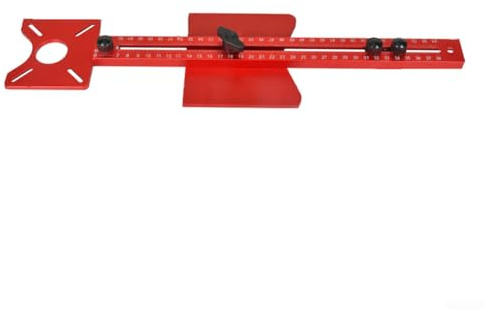 Router Slotting Jig, Woodworking Milling Machine Trimming Grooving Bracket, Edge Guide Fence for Wood Router Tool(b)