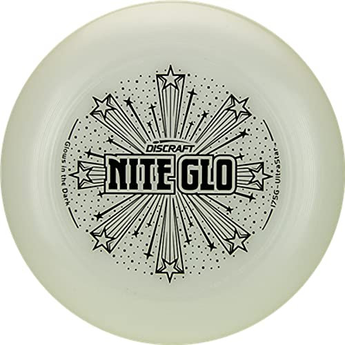 Discraft Unisex – Erwachsene Ultrastar Frisbeescheibe, Nite-Glo, 27,5cm