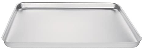 Vogue Aluminium Deep Bakewell Pan, 610x455x40mm, Silver | Professional catering equipment suited for heavy-duty commercial kitchen baking, oven roasting and daily home use.