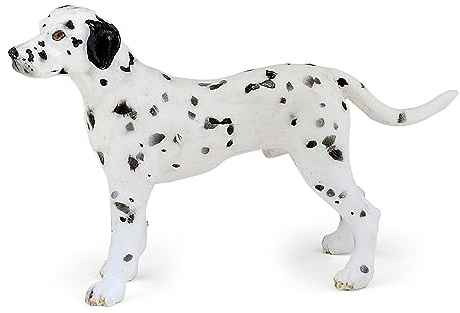 PAPO - Realistische Dalmatiner-Figur - 3 Jahre + - Kollektion Hunde und Katzen - Lernspiel Haustiere - Geschenkidee Spielzeug für Mädchen und Jungen
