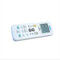 HQRP Télécommande de Climatiseur Mural pour MITSUBISHI TOSHIBA HITACHI FUJITSU HYUNDAI PANASONIC DIY LG SHARP CARRIER