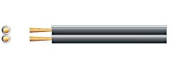 Quality Figure 8 Lautsprecherkabel – 2 x (26 x 0,2 mm Ø).