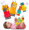 LAMAZE Gardenbug Wrist Baby Rattle Toy Baby Gift Set, Cute Foot Finder Baby Toy with Sensory Stimulation, Suitable for Boys & Girls From 0 - 6 Months, Styles May Vary LC27634