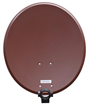 Opticum QA 60 Stahl Satellitenantenne (60 cm) ziegelrot