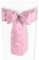 Gräfenstayn® Stuhlschleife Louisa aus Satin 275x15 cm - Satinschleife Tischläufer Stehtisch-Schleife - mit Öko-Tex Siegel Standard 100: „Geprüftes Vertrauen“ (Rosa)