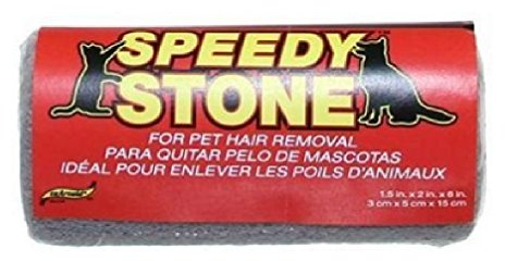 Speedy Stone Pet Hair Removal smArnold | Dual-action Pet Hair Remover, Grooming Tool, Reusable Stone, Works on Clothing, Furniture Cars, & Pet Owner Use