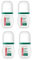 4x BOROTALCO ROBERTS deo roll-on Original 50ml ohne Alkohol
