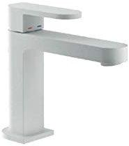 Nobili Rubinetterie UP94118/2WM Miscelatore Lavabo, Bianco Opaco