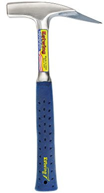 Estwing Marteau de couvreur, Vinylgriff, glatte Bahn, ohne Magnet