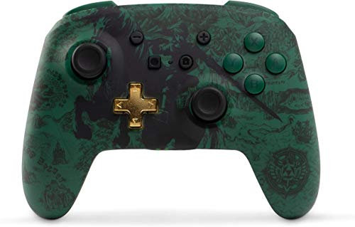 Mando Inalámbrico Mejorado Link Silueta (Nintendo Switch)