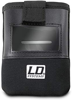 LD Systems Bolsa para Petaca con Ventana, Negro, 30 mm x 100 mm x 140 mm