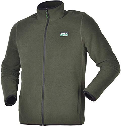 Ridgeline Heathland Zipped Fleece Top Olive