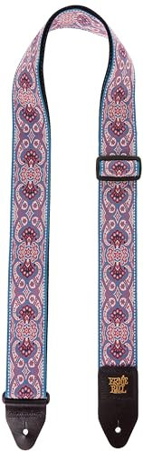 Ernie Ball Jacquard-Gitarrengurt - Pink Paisley
