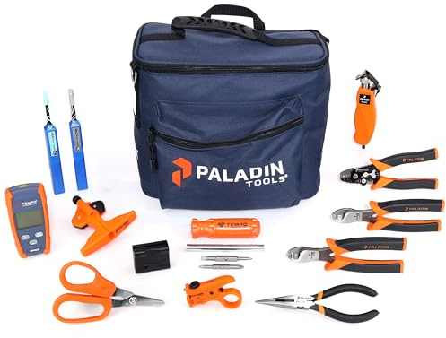 TEMPO FTK-PP Pro Plus Fiber Tool Kit, Ultimate Professional Tools Set with Micro OPM and VFL (Termination Kit)
