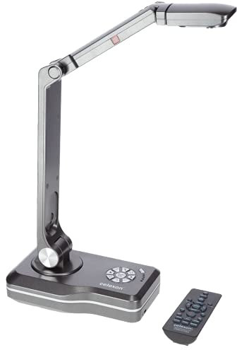celexon Dokumentenkamera DK800 - bis Full HD - bis 100-fache Vergrößerung - Steuerung via Touchscreen möglich - Plug&Play - bis 60Hz