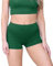 janisramone® Women's Stretchy Mini Hot Pants - Chic Shorts for Club, Dance & Gym, Perfect Summer Fashion, Fitted Style for Women UK Bottle Green