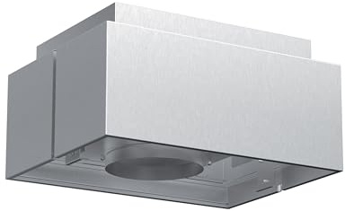 NEFF Z52CBD2X1, Long Life Umluftset mit Filtergehäuse und Designblende, regenerierbarem Aktivkohlefilter, Flexschlauch, Schlauchschellen, passend für Inselessen, Made in Germany
