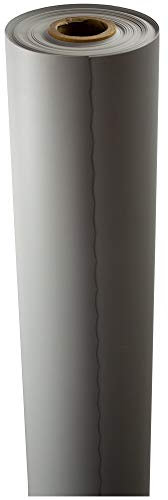 Isogenopak 350SE PVC Folie in Hellgrau 510 g pro m² großer oder kleiner Kern in versch. Größen, PVC Folie:15m² kleiner Kern