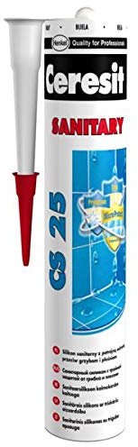 Ceresit CS 25 - Sanitär Silikon Farbe Weiß 280 ml