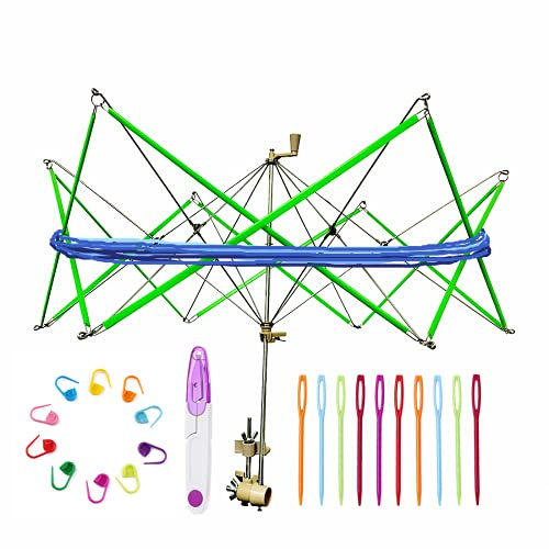 Yarn swift Yarn Ball Winder Umbrella Knitting Yarn Holder for Skeins (Yarn Swift)